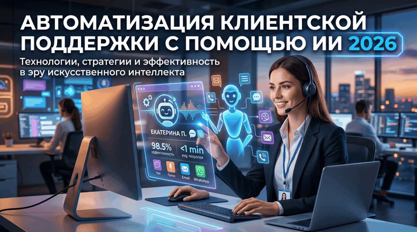 Автоматизация клиентской поддержки с помощью ИИ 2026